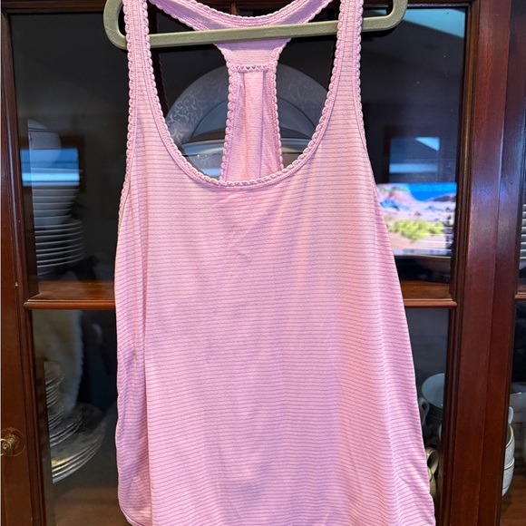 Lululemon Pink Racerback Tank Top - Picture 2 of 4
